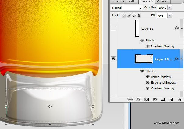 Shiny Cold Beer Glass Illustration with colorfull liquid inside and splashing effect.Create realistic glossy glass with liquid in them, make reflections and shadows